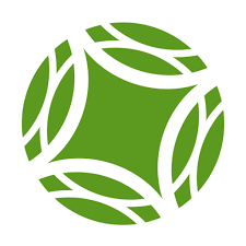 A round, green DSS logo